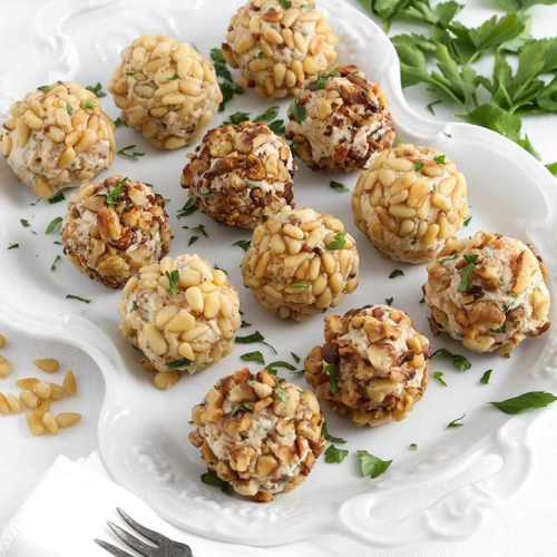 Boulettes de fromage aux noix grillées (20 pièces)